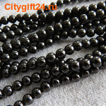Fashion Jewelry Бусина агат чёрный 4 мм (имитация)